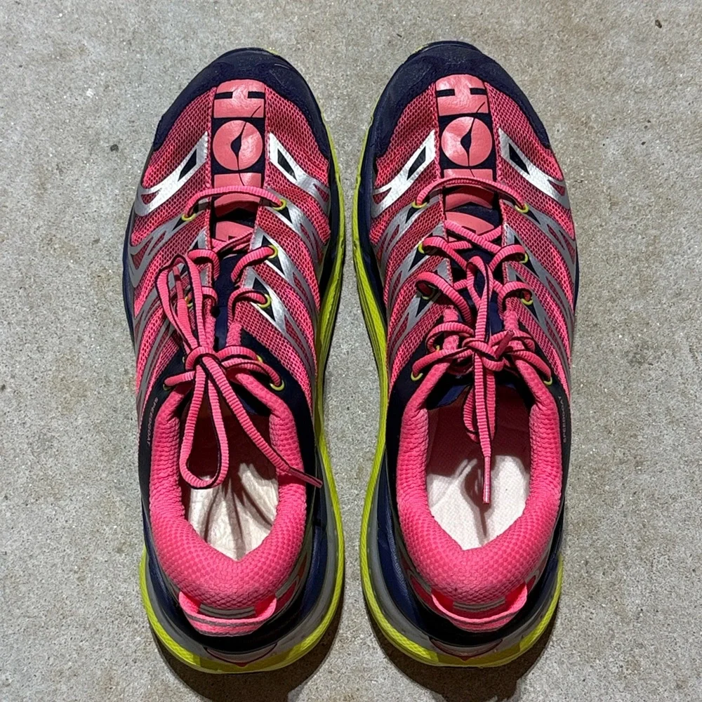 Hoka One One Speedgoat Trail Running Shoes Women’s 10 Vibram Casual Outdoor - Picture 4 of 16